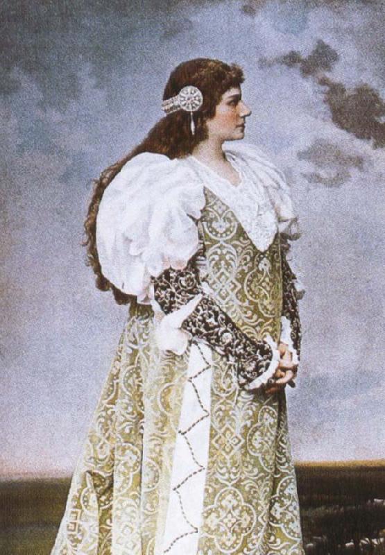 giuseppe verdi the french dramatic soprano rose caron as desdemona in verdi s otello France oil painting art